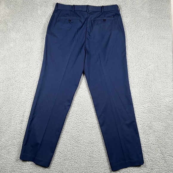 Ralph Lauren RLX Golf Pants Men's 36x32 Navy Blue Performance Active Chinos - Picture 8 of 9